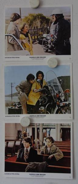 Harold und Maude originale deutsche Aushangfotos (3) R70s